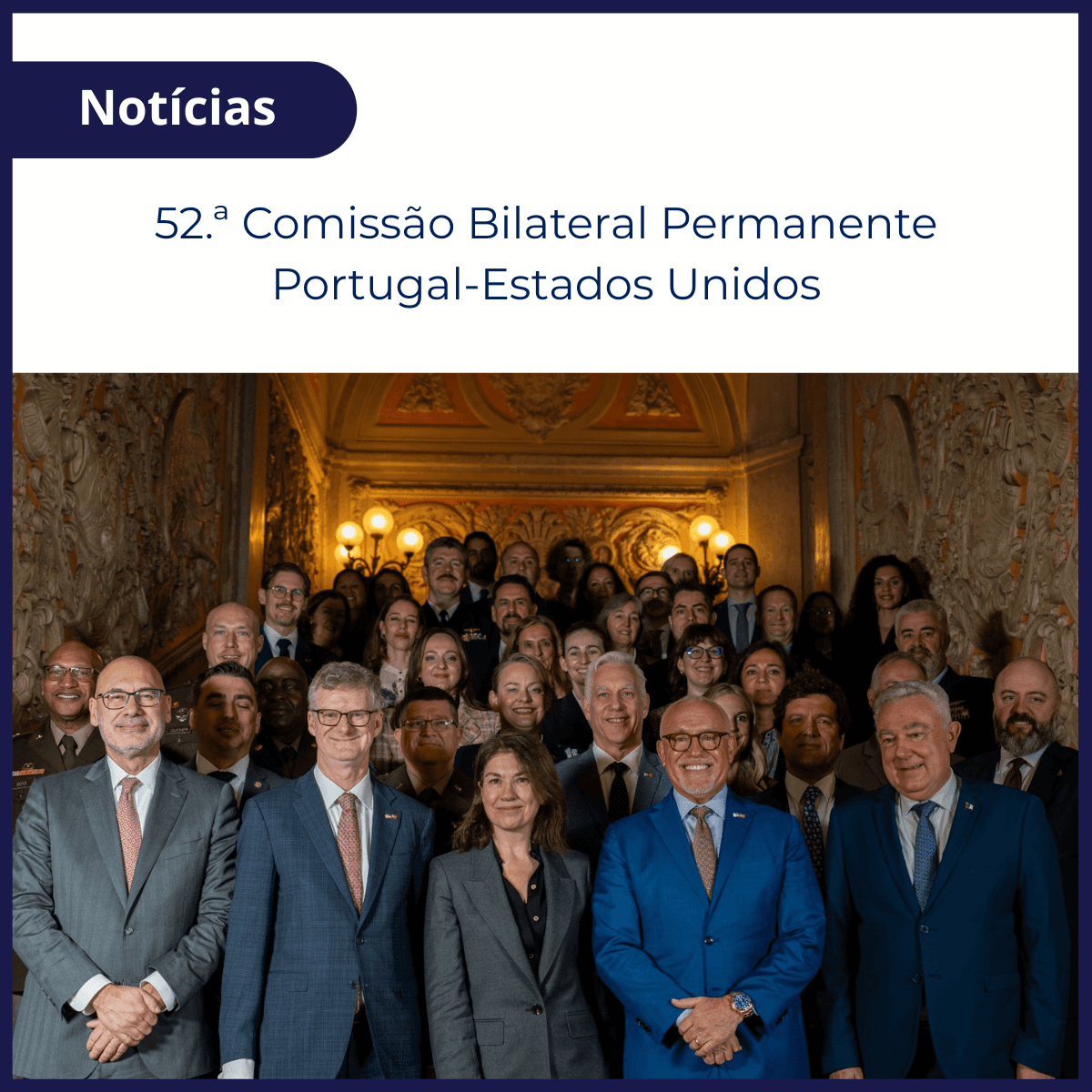 52nd Portugal–United States Standing Bilateral Commission