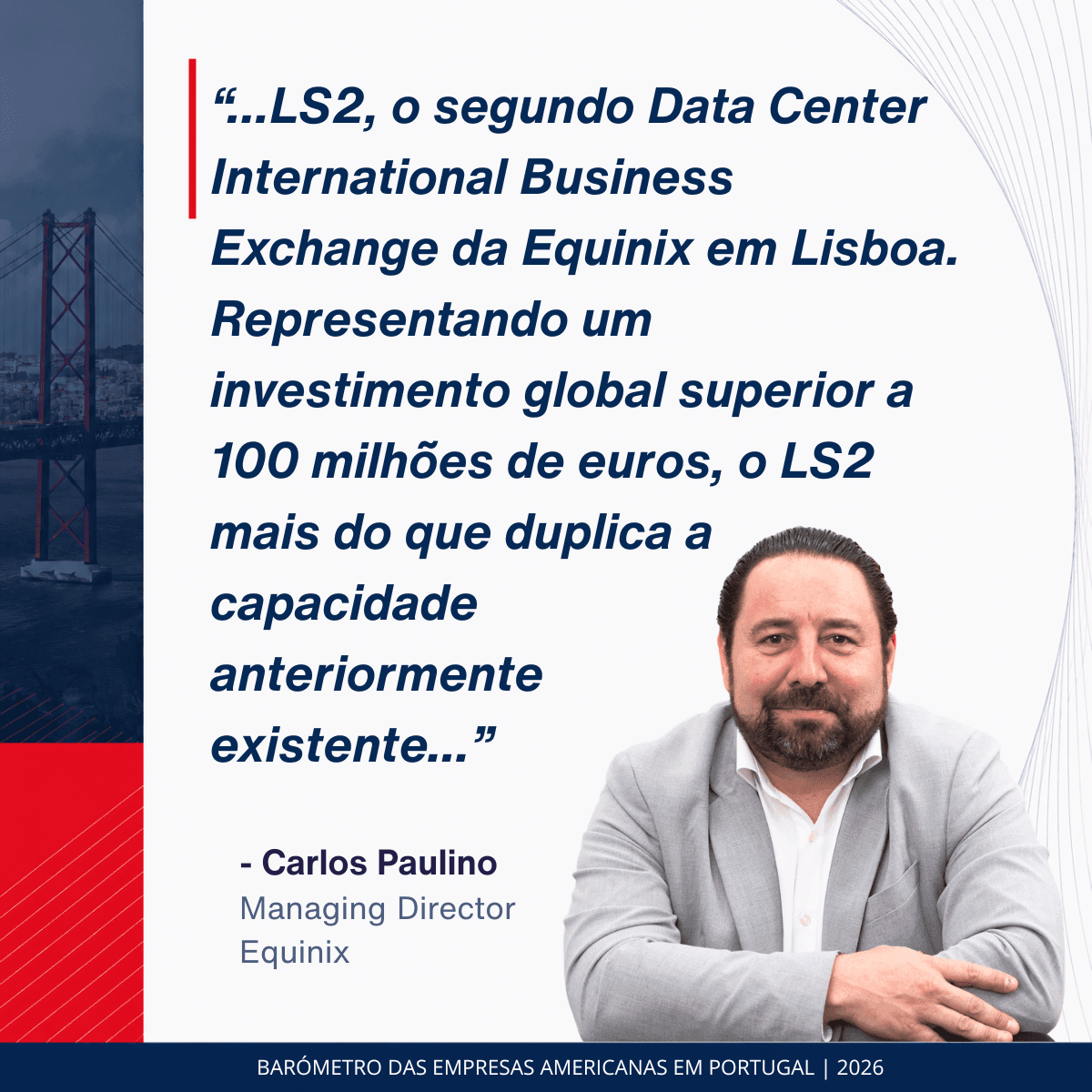 Perspetivas Empresariais | Carlos Paulino, Equinix
